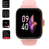 Sports Smartwatch Bluetooth Call Fitness Tracker for Android & iPhone – Touch Dial, Music Control, Sports Watches (Grey, Silver, Pink, Black) - Thumbnail 7