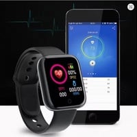 Y68 Smart Watch for Women & Men – Bluetooth Fitness Tracker, Music Player, Sleep Monitor, Sport Bracelet Wristwatch (White, Black, Pink) - Thumbnail 4
