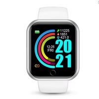 Y68 Smart Watch for Women & Men – Bluetooth Fitness Tracker, Music Player, Sleep Monitor, Sport Bracelet Wristwatch (White, Black, Pink) - Thumbnail 5