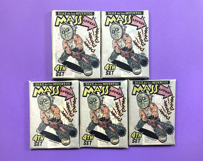 Pre-Order Mass Appeal 5-Pack Trading Cards Set 4 by Art of Luis Diaz