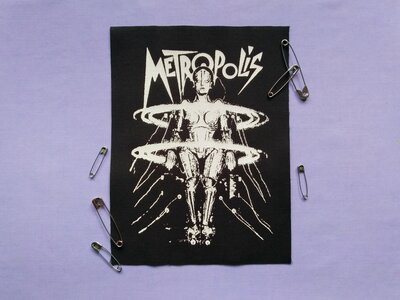 Metropolis Movie Steampunk Sew-on Patches