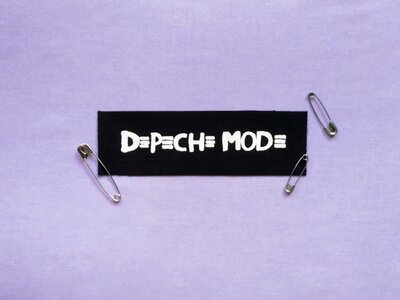 Depeche Mode Goth Post Punk Sew-on Patches