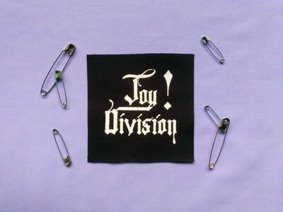 Joy Division Goth Punk Sew-on Patches