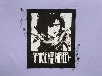 Siouxsie and the Banshees Goth Punk Sew-on Back Patches