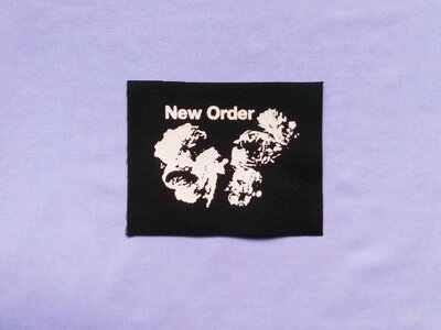 New Order Goth Punk Sew-on Patches