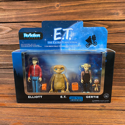 Funko reaction e.t. 3-pack