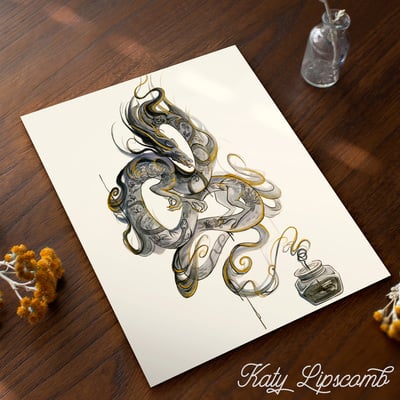 Tattoo Dragon - Print