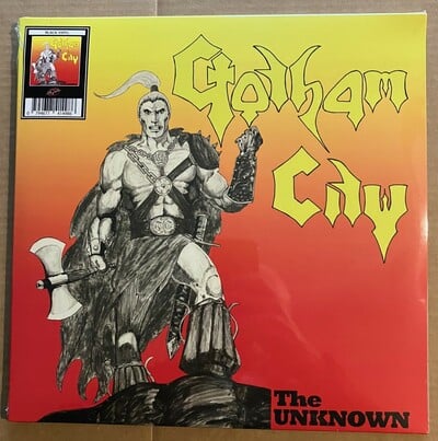 GOTHAM CITY - The Unknown  (New 2 LP Import Reissue of Swedish Metal classic with bonus live disc)