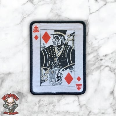 KING DIAMOND Woven Patches