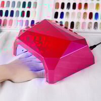 Diamond Light Therapy Nail Lamp – 36W UV/LED Nail Dryer with Infrared Sensor, Sunlight Curing for Faster, Even Gel Drying - Thumbnail 4