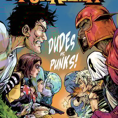Funrama issue #9: dudes vs. punks