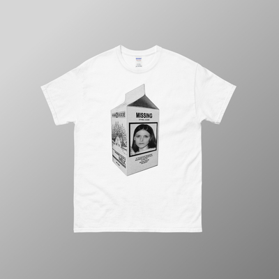 Vintage Milk Box T Shirt White