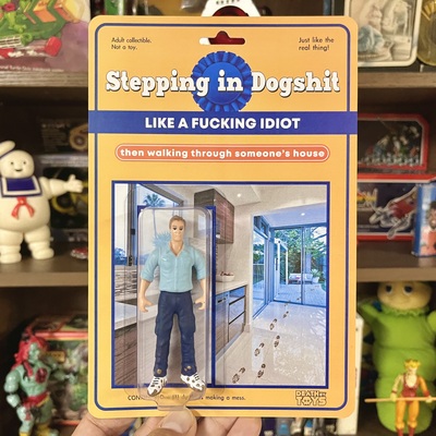 Stepping in Doo Figure