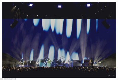 "Light Years" Sacramento 24.05.13 - Pearl Jam Dark Matter Tour - large giclée print 24" x 16"