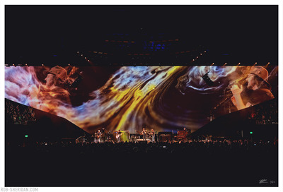 "Inside Job" Las Vegas 24.05.16 - Pearl Jam Dark Matter Tour - large giclée print 24" x 16"