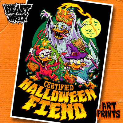 Halloween fiend art prints - Thumbnail 1