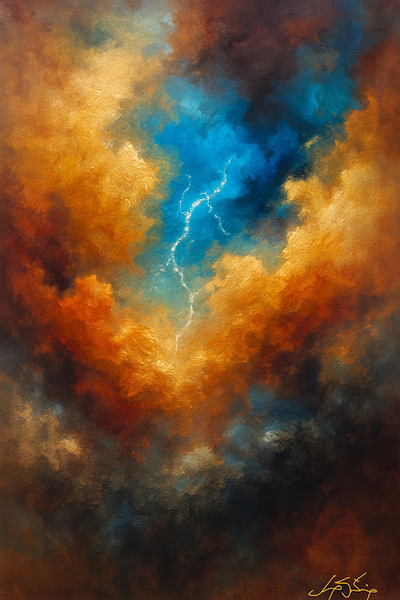 Eye of The Storm Abstract