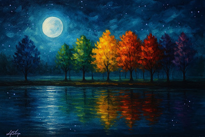 Lunar Spectrum Landscape