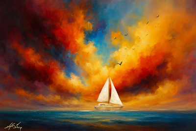 Celestial Passage Seascape