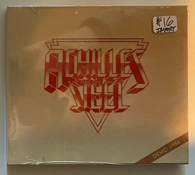 ACHILLES STEEL - Demo 1986 (New Import CD from 80s Metal band of rare demos - from Lost Jewels)