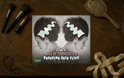 Elsa's Shocking Hair Clips