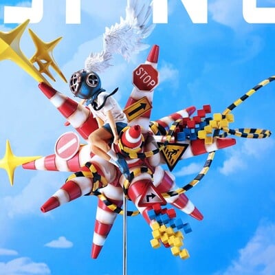 Arttoy by sank toys "lost in life-silent satellite-blues" - Thumbnail 1