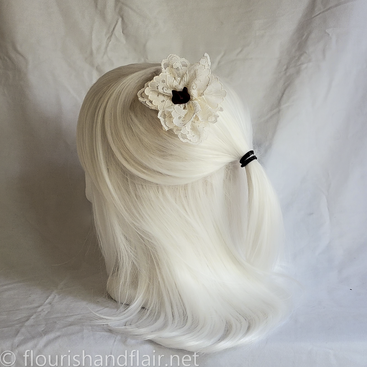 Queen-Anne’s-Lace hairpin