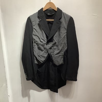 Comme des garcons x2  bi-color swallow tail jacket - Thumbnail 1
