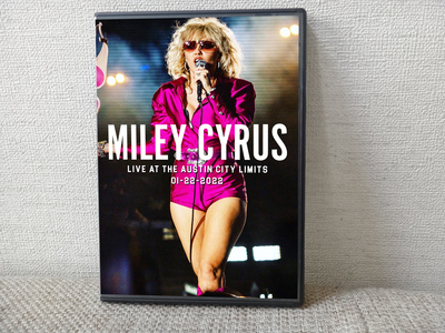 MILEY CYRUS Live At The Austin City Limits 01.22.2022 DVD