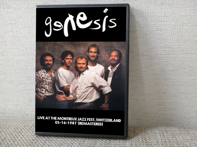 GENESIS Live At The Montreux Jazz Fest, Switzerland 05.16.1987 DVD