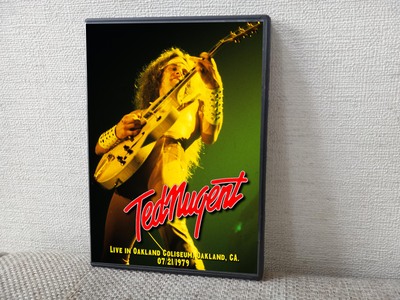 TED NUGENT Live in Oakland Coliseum, Oakland, CA. 07.21.1979 DVD