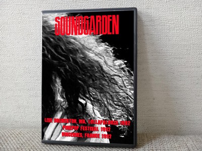 SOUNDGARDEN Live Bremerton, WA. Lollapalooza 1992 + Pinkpop Festival 1992 + Vincennes, France 1992 DVD