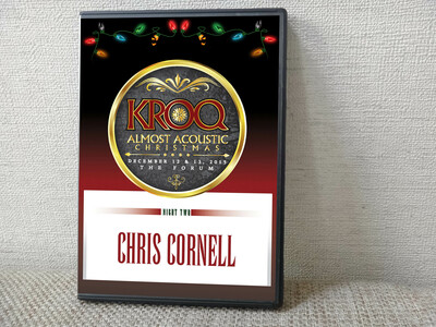 CHRIS CORNELL KROQ Almost Acoustic Christmas The Forum Inglewood CA 2015 + WXRT DVD