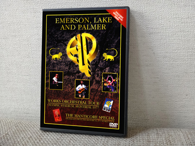 EMERSON LAKE & PALMER Works & Manticore Special, Live at Montreal's Olympic Stadium 08.26.1977 DVD