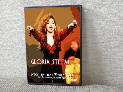 GLORIA STEFAN Live Rotterdam, Holland, Into The light World Tour 1991 DVD