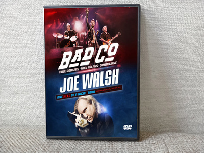 BAD COMPANY & JOE WALSH Live At The Perfect Vodka Amphitheatre, West Palm Beach, FL 05.29.2016 DVD