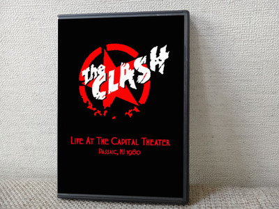 THE CLASH Live At The Capital Theater, Passaic, NJ 03.08.1980 DVD