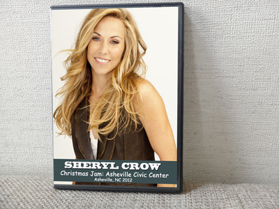 SHERYL CROW Christmas Jam Asheville Civic Center, Asheville, NC 12.15.2012 DVD