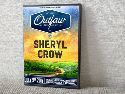 SHERYL CROW Live Outlaw Music Festival at Summerfest 07.09.2017 DVD