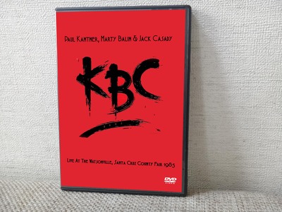 KBC BAND (Paul Kantner, Marty Balin & Jack Casady, From Jefferson Airplane/Starship) Live At The Watsonville, Santa Cruz County Fair 09.13.1985 DVD