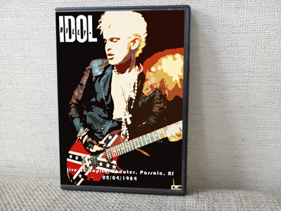 BILLY IDOL Live At Capitol Theater, Passaic, NJ 02.04.1984 DVD