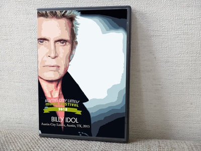 BILLY IDOL Live Austin City Limits Music Festival 2015 DVD