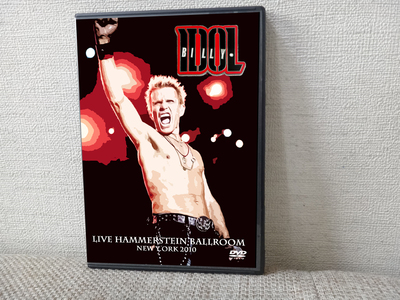 BILLY IDOL Live Hammerstein Ballroom, NY. 09.15.2010 DVD