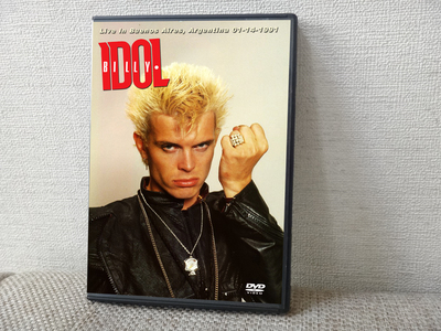 BILLY IDOL Live In Buenos Aires, Argentina 01-14-1991 DVD