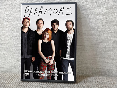 PARAMORE Live Chicago, IL. Congress Theater, The Final Riot! Live 2008 + Reading & Leeds Fest 2010 DVD