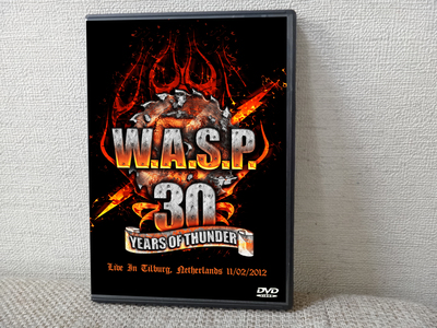 W.A.S.P. 30 Years Of Thunder Live In Tilburg, Netherlands 11.02.2012 DVD