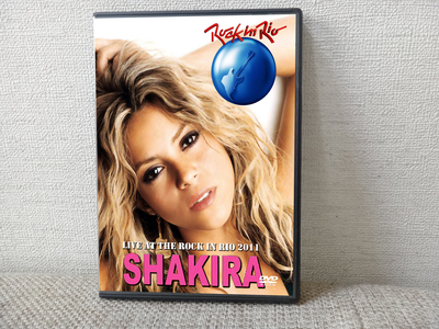 SHAKIRA Live At The Rock In Rio Brazil 2011 DVD