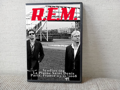 R.E.M. Studios 104, La Plaine Saint Denis, Paris, France 03.21.2008 DVD