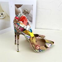 New graffiti high heels - Thumbnail 3