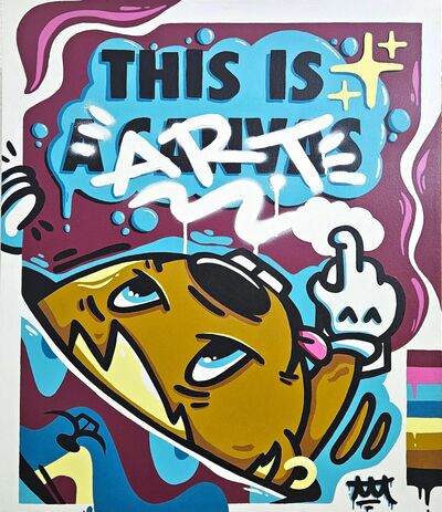 Paintig by Topo "This is ARTE"